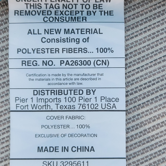 Pier 1 Tropical fish pillow 2 available - Picture 4 of 4